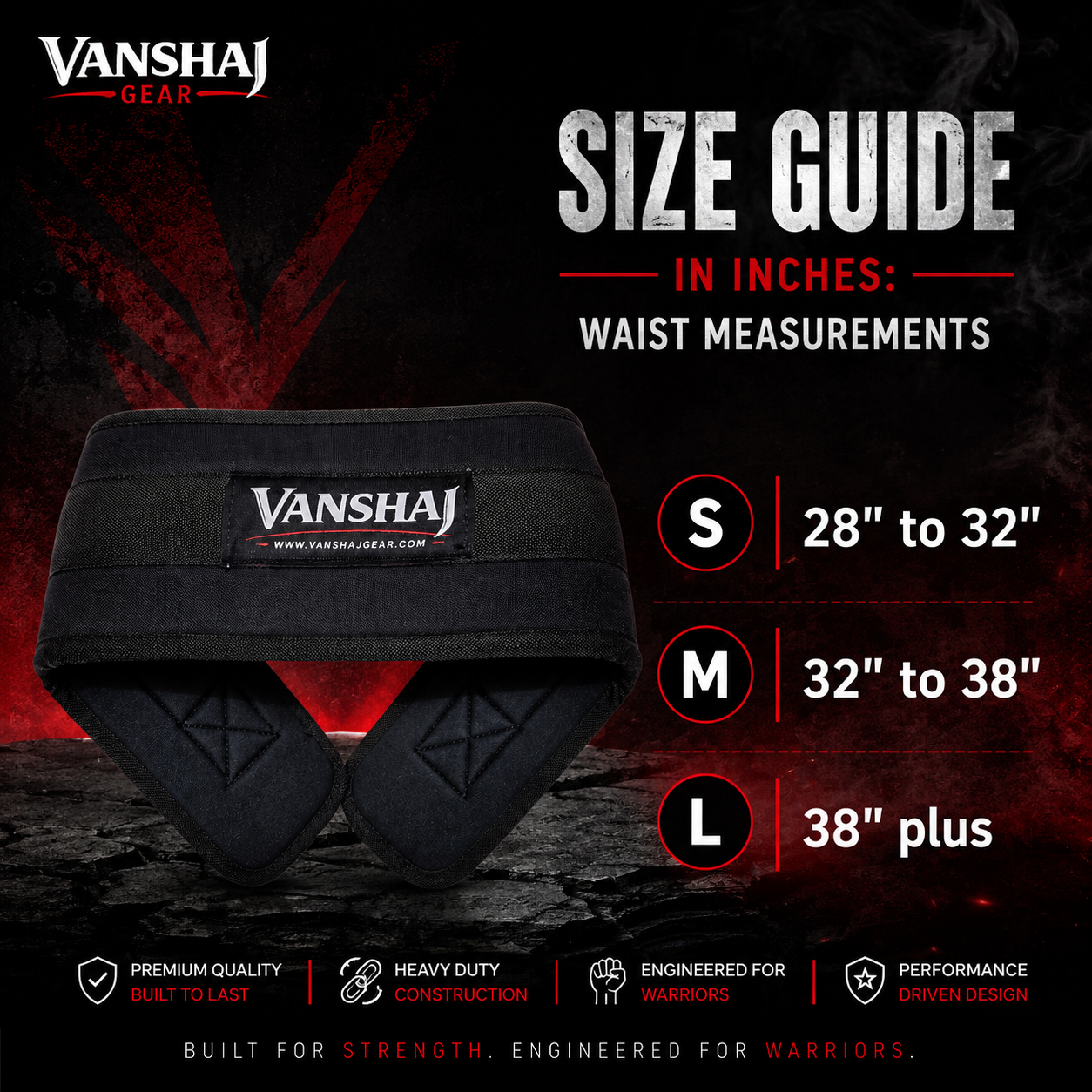 VANSHAJ Gear Premium Weighted Dip Belt with Daisy Chain & 3 Carabiners | 10mm Padded Belt for Dips, Pull-Ups & Calisthenics